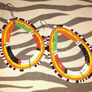 Large Maasi earrings